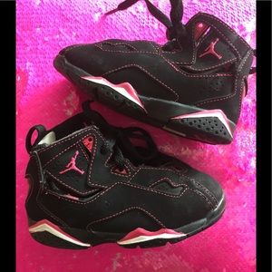 Girls toddler size 8 Jordan’s